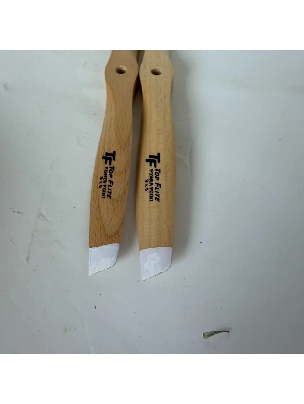 Top Flite 9x5 Power Point Wood Propeller RC Model Airplane Set of 2 New